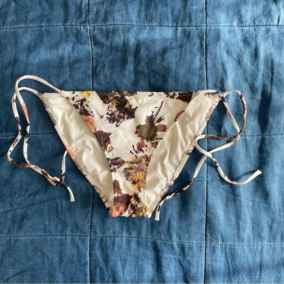 NWOT Ulla Johnson Maria Floral Bikini Bottom Size Small - Picture 2 of 5